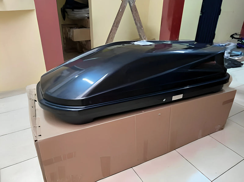 Suporte de bagagem para carro 570l para acampamento ao ar livre, à prova d'água, grande capacidade de armazenamento, caixa de teto para carro