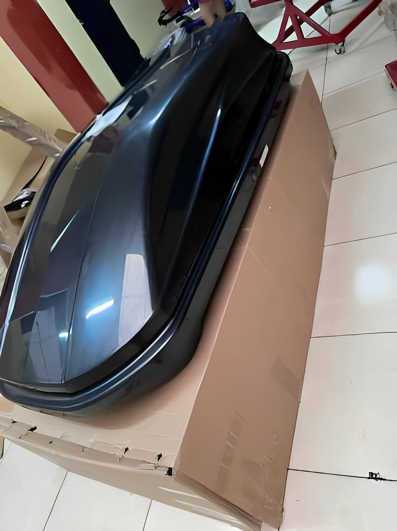 Suporte de bagagem para carro 570l para acampamento ao ar livre, à prova d'água, grande capacidade de armazenamento, caixa de teto para carro