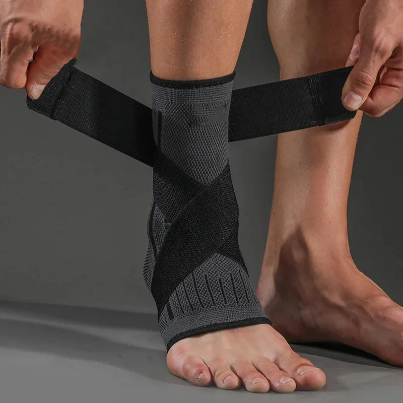 1 peça bandagem pressurizada suporte de tornozelo protetor de tornozelo cinta elástica para os pés fitness esportes academia badminton acessório