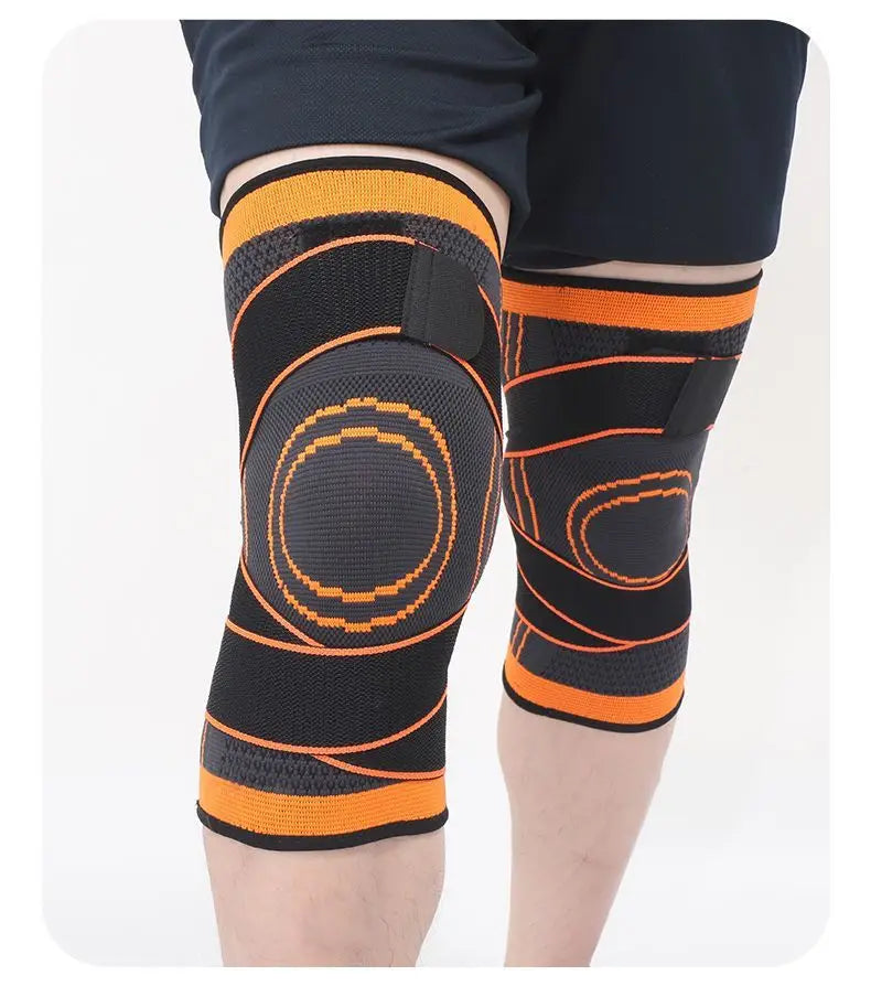1 peça de joelheira de compressão respirável para esportes e suporte articular - protetor de joelho altamente elástico para fitness e levantamento de peso