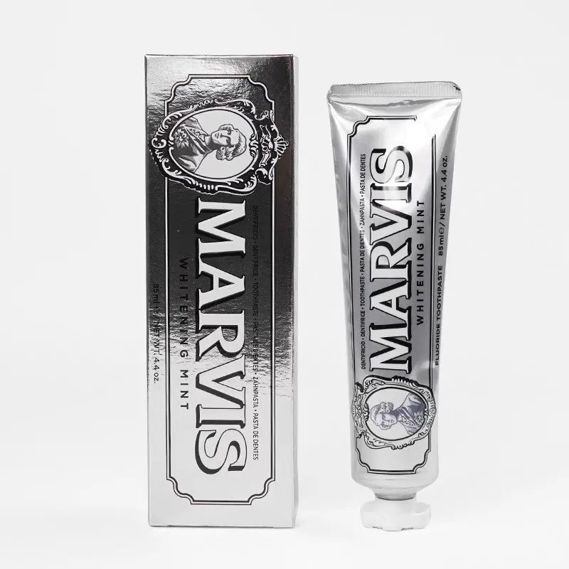 85ml Itália original Mar vis creme dental clareador menta refresca hálito remove manchas creme dental clareador de dentes