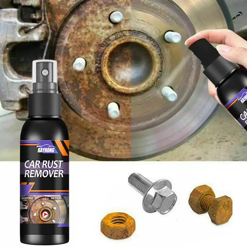 Removedor de ferrugem para carro, inibidor de ferrugem, spray removedor de ferrugem 30ml