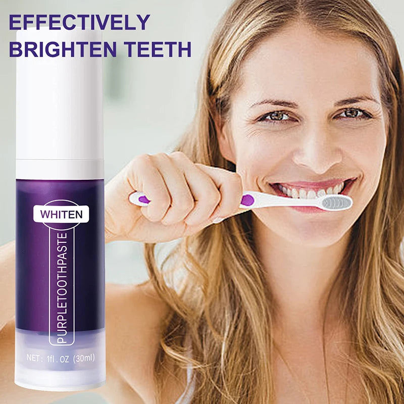 Novo creme dental clareador dental 5D bastão clareador dental higiene bucal limpeza clareamento dental ferramenta hálito fresco cuidados com os dentes novo