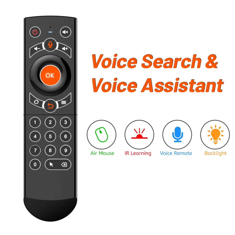 Trans Peed Android 12 TVB Ox All Winner H618 Dual WiFi Quad Core Cortex A53 Suporte 8K Vídeo 4K BT Voz Media Player Set Top Box