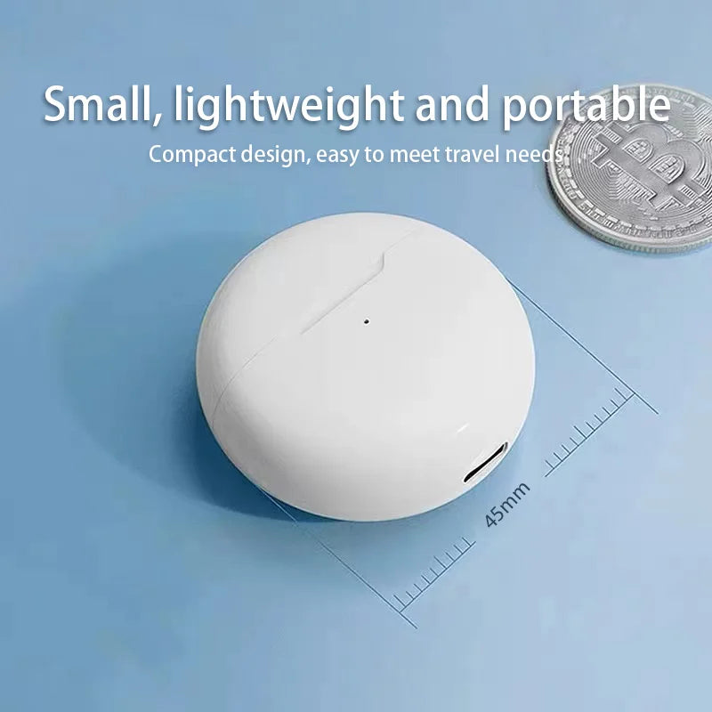 Fones de ouvido sem fio Bluetooth Pro 6 TWS originais, mini fone de ouvido estéreo esportivo para Xiaomi Android