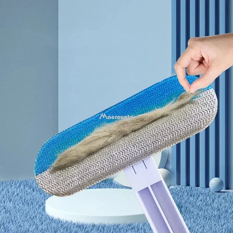 Escova multifuncional para remoção de pelos de gatos e animais de estimação, limpador manual de pelos de cachorro, removedor de fiapos, carpetes, cama, ferramentas para pelos de animais de estimação