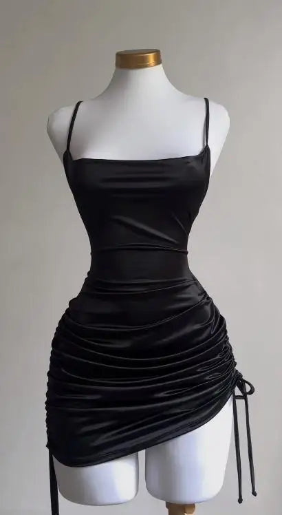 2024 Europa e Estados Unidos novo vestido transfronteiriço explosivo verão alto sentido renda sexy cabresto spice bag saia quadril