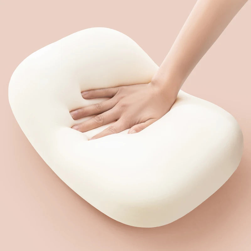Travesseiro de pescoço de espuma viscoelástica multifuncional, travesseiro de viagem macio com recuperação lenta para dormir, massagem para a saúde cervical e travesseiros para cochilo