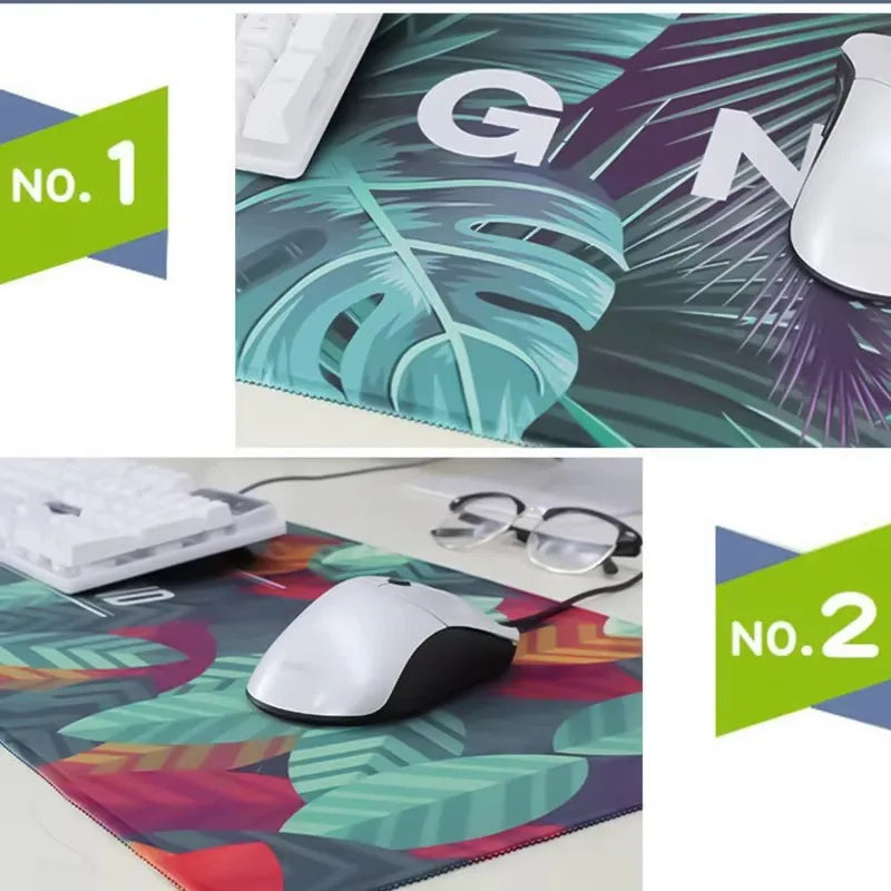 Mouse pad fofo de anime G-gengar Gamer Mousepads Mousepad grande para jogos Tapete de teclado grande para mesa para computador Laptop Mouse pads XXL