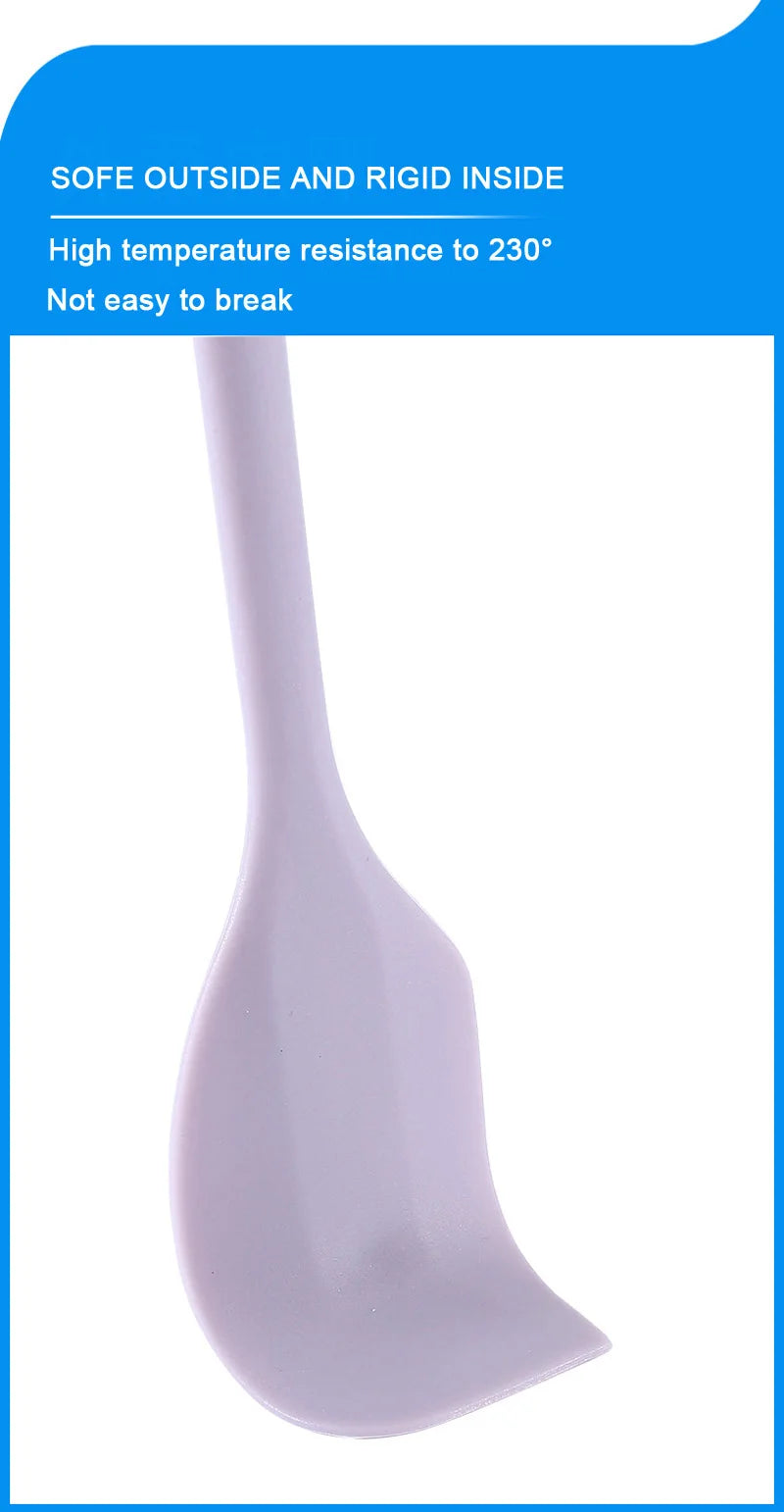 Espátula de creme de silicone Espátula de manteiga antiaderente Utensílios de cozinha resistentes ao calor Utensílios para assar bolos DIY