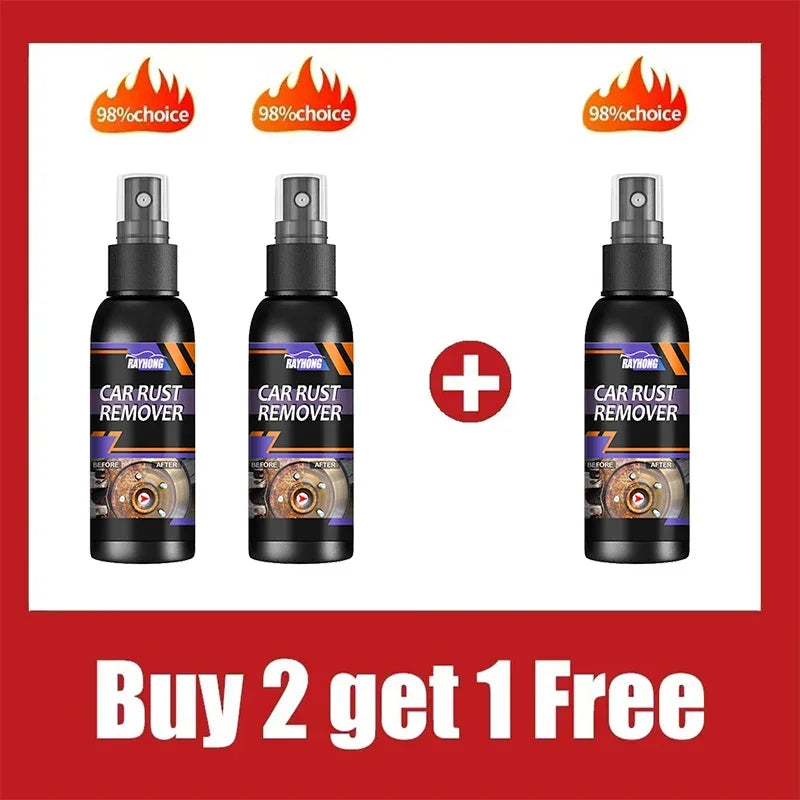 Removedor de ferrugem para carro, inibidor de ferrugem, spray removedor de ferrugem 30ml
