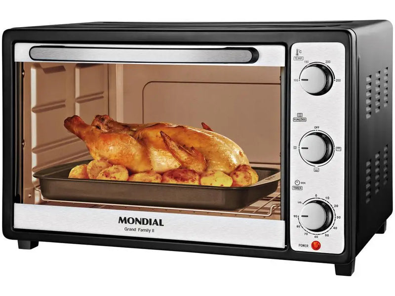 Forno elétrico de bancada Mondial com timer - 220V