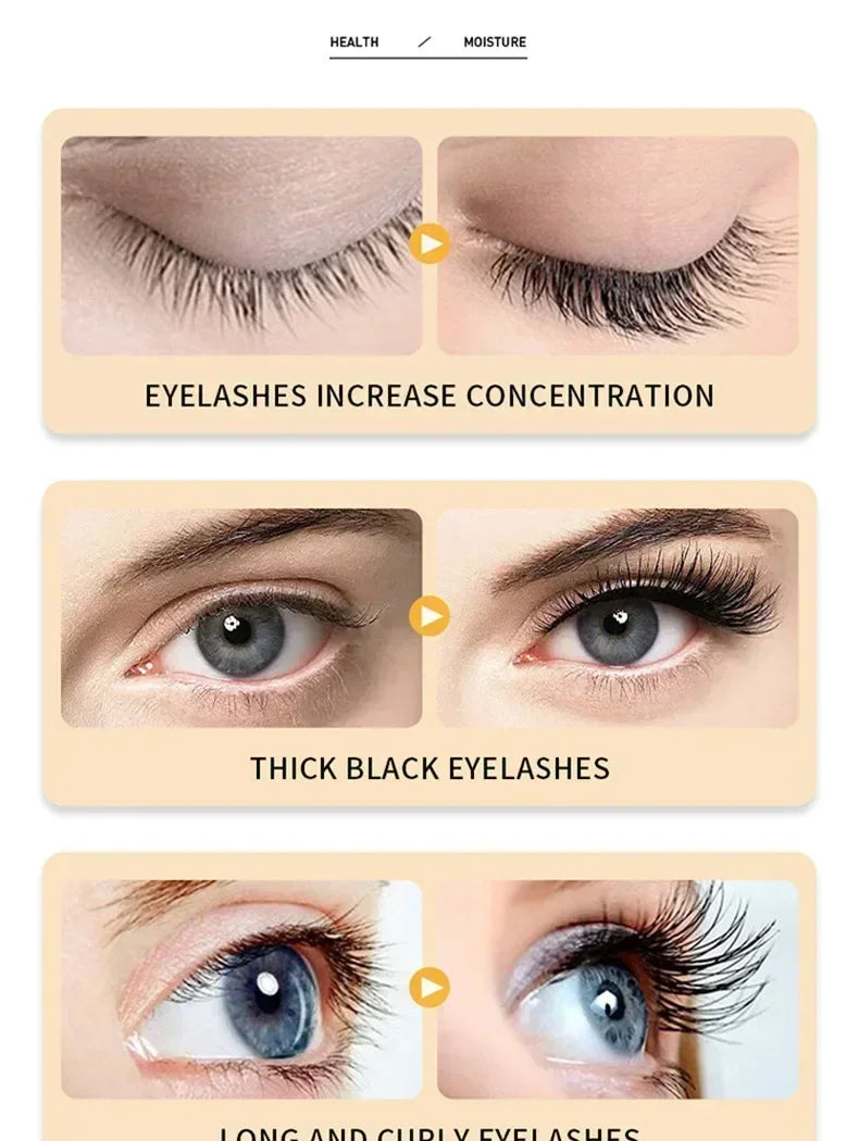 Tratamento de Crescimento Rápido Sérum para Cílios Alongamento de Cílios Maquiagem Poderosa Cílios Mais Grossos Curvatura Natural Levantamento de Cílios Produto de Cuidado NOVO