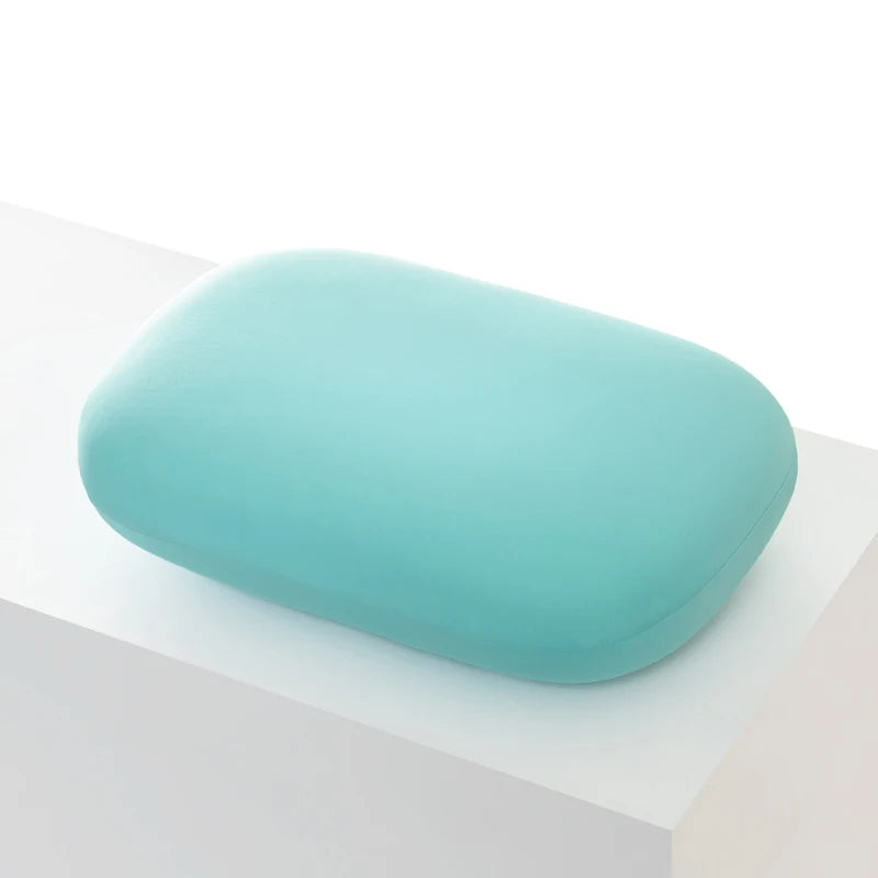 Travesseiro de pescoço de espuma viscoelástica multifuncional, travesseiro de viagem macio com recuperação lenta para dormir, massagem para a saúde cervical e travesseiros para cochilo