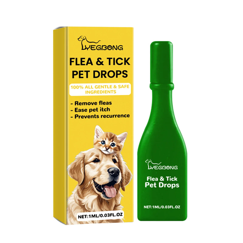 Gotas antipulgas para gatos, remove pulgas e piolhos, alivia coceira na pele, repelente externo de insetos, suprimentos para desparasitação, gotas para tratamento de carrapatos de animais de estimação