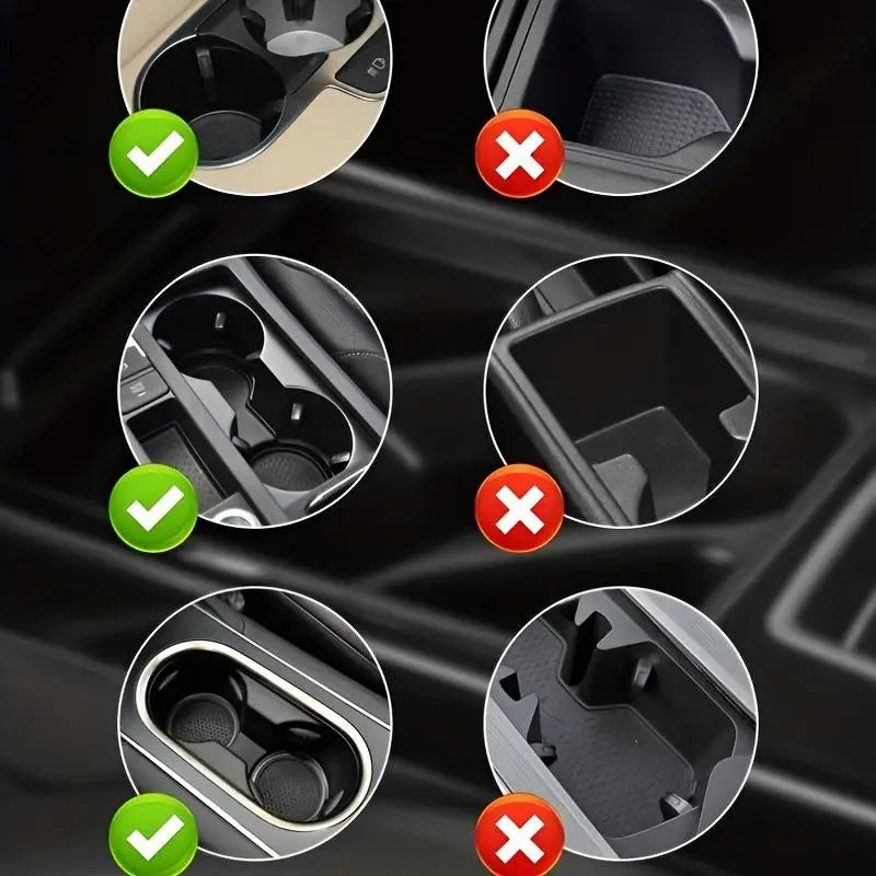 Porta-copos de carro expansível para adaptador de carro ajustável multifuncional porta-copos duplo com suporte para telefone aroma os organizadores RApy Novo