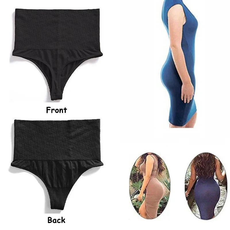 Calcinha modeladora CX ZD para controle de barriga, cintura alta, modeladora T, modeladora de cintura vermelha, modeladora de corpo emagrecedor
