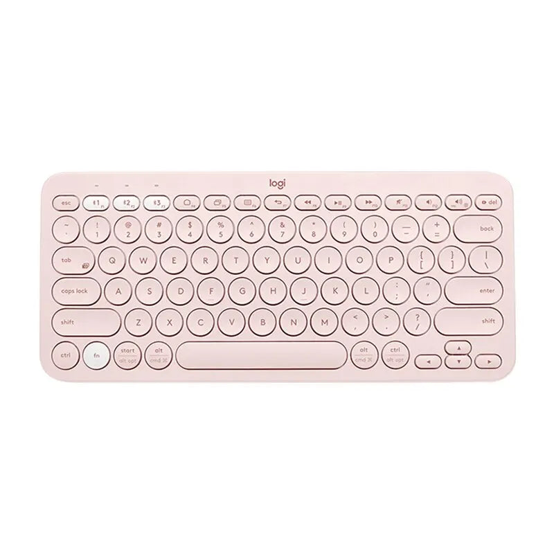 Logitech K380 Wireless Bluetooth Rede Vermelho Teclado Tablet iPad Office