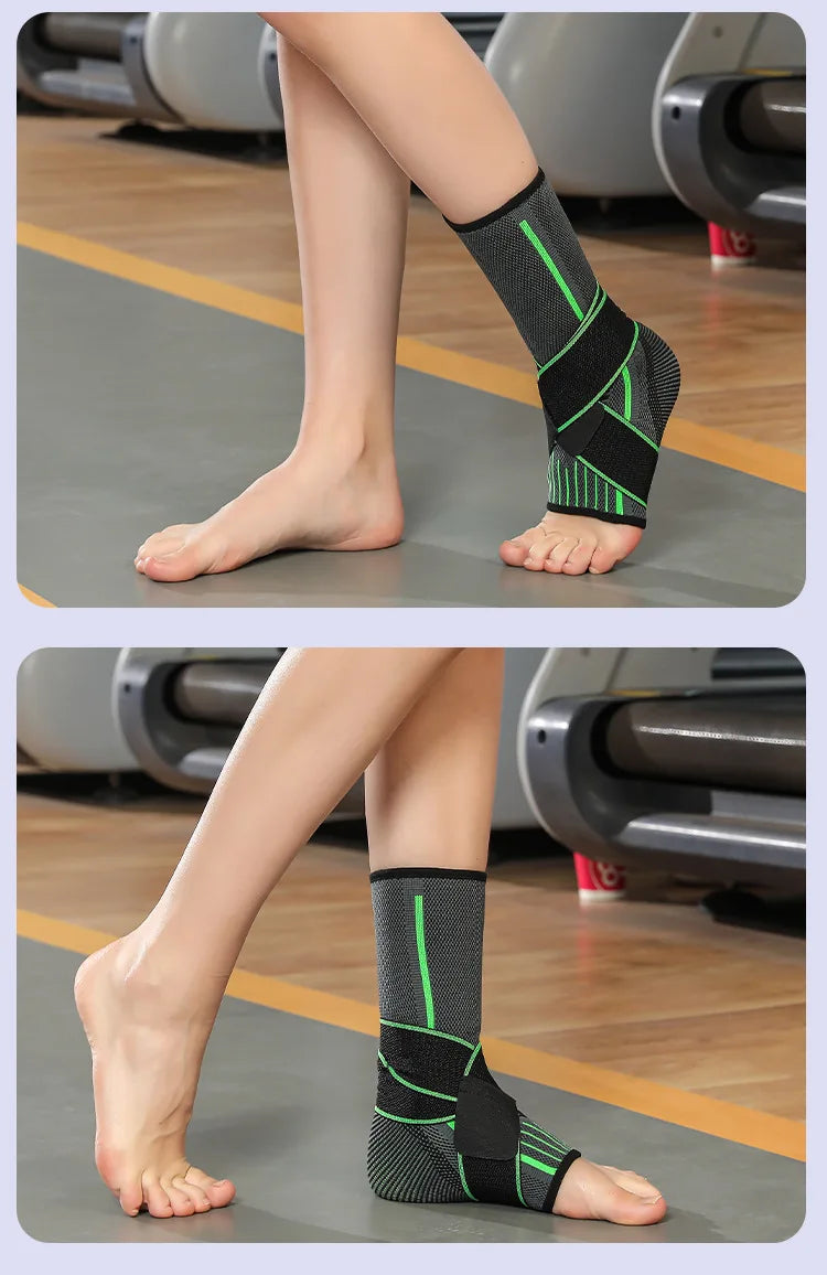 1 peça bandagem pressurizada suporte de tornozelo protetor de tornozelo cinta elástica para os pés fitness esportes academia badminton acessório