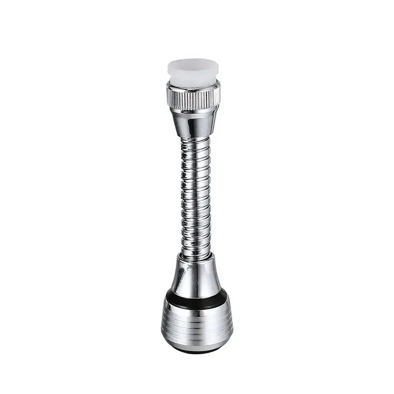 Torneira de cozinha de aço inoxidável, dispositivo de economia de água, extensor de torneira rotativo à prova de respingos, extensor de borbulhador