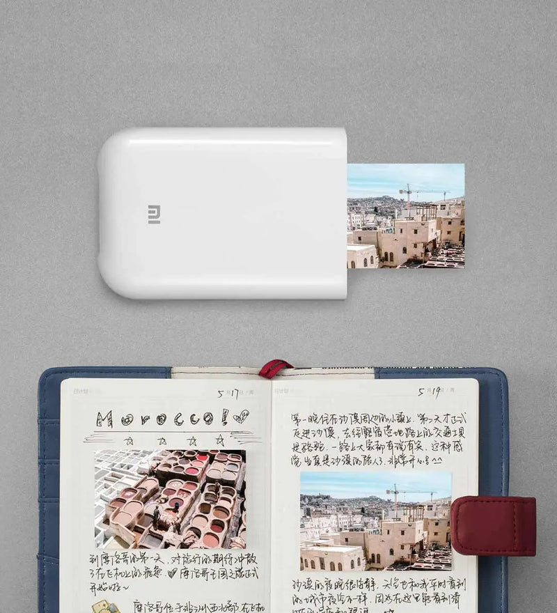 Versão global Original Xiaomi Mini Impressora Fotográfica ZINK Tecnologia Inkless Multifuncional Impressão de Vídeo AR Bluetooth 5.0 Portátil