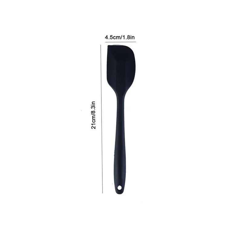 Espátula de creme de silicone Espátula de manteiga antiaderente Utensílios de cozinha resistentes ao calor Utensílios para assar bolos DIY