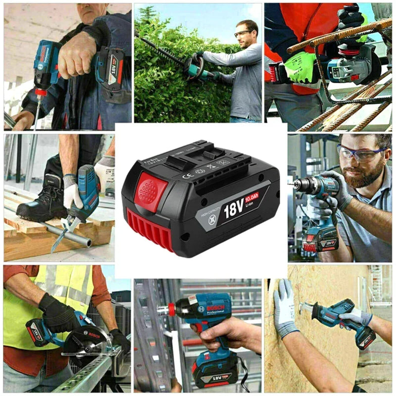 Original para Bosch 18V 10000MA sistema muito profissional ferramenta sem fio bat609 bat618 GBA18V 21700 bateria 18v bateria de substituição