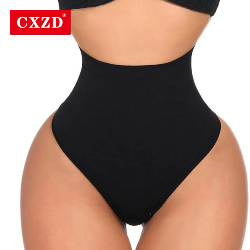 Calcinha modeladora CX ZD para controle de barriga, cintura alta, modeladora T, modeladora de cintura vermelha, modeladora de corpo emagrecedor