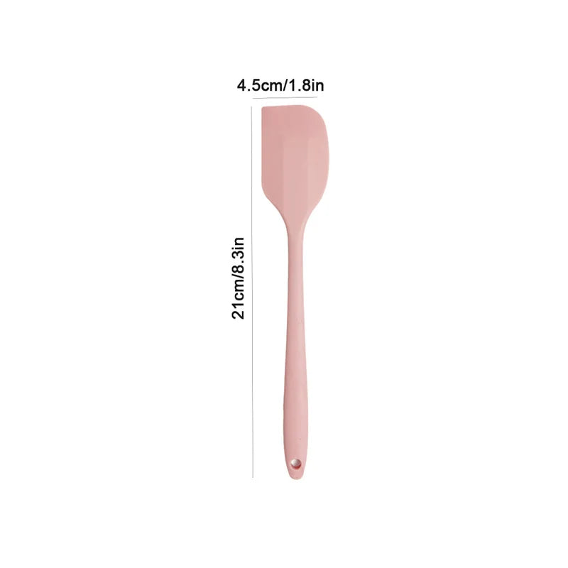 Espátula de creme de silicone Espátula de manteiga antiaderente Utensílios de cozinha resistentes ao calor Utensílios para assar bolos DIY