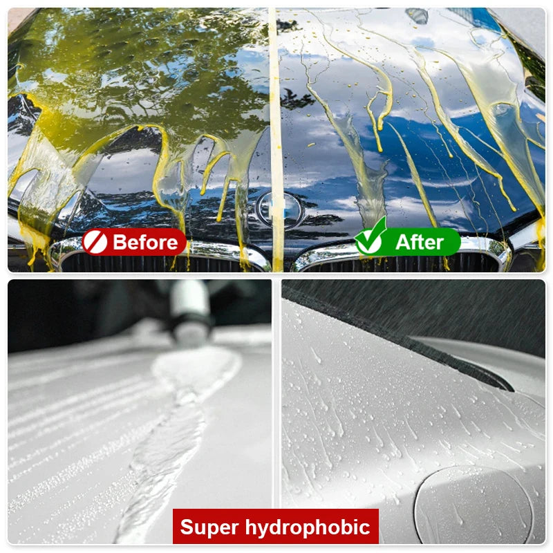 Revestimento líquido de nano revestimento cerâmico para automóveis, camada hidrofóbica de nanocristais, agente de revestimento de tinta de polimento, polimento de automóveis, revestimentos nano