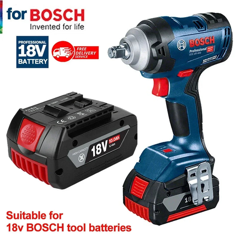 Original para Bosch 18V 10000MA sistema muito profissional ferramenta sem fio bat609 bat618 GBA18V 21700 bateria 18v bateria de substituição