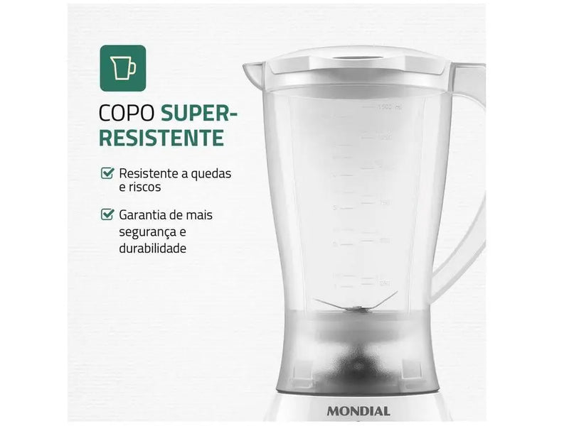Liquidificador Mondial Easy Power L-550-W-110V