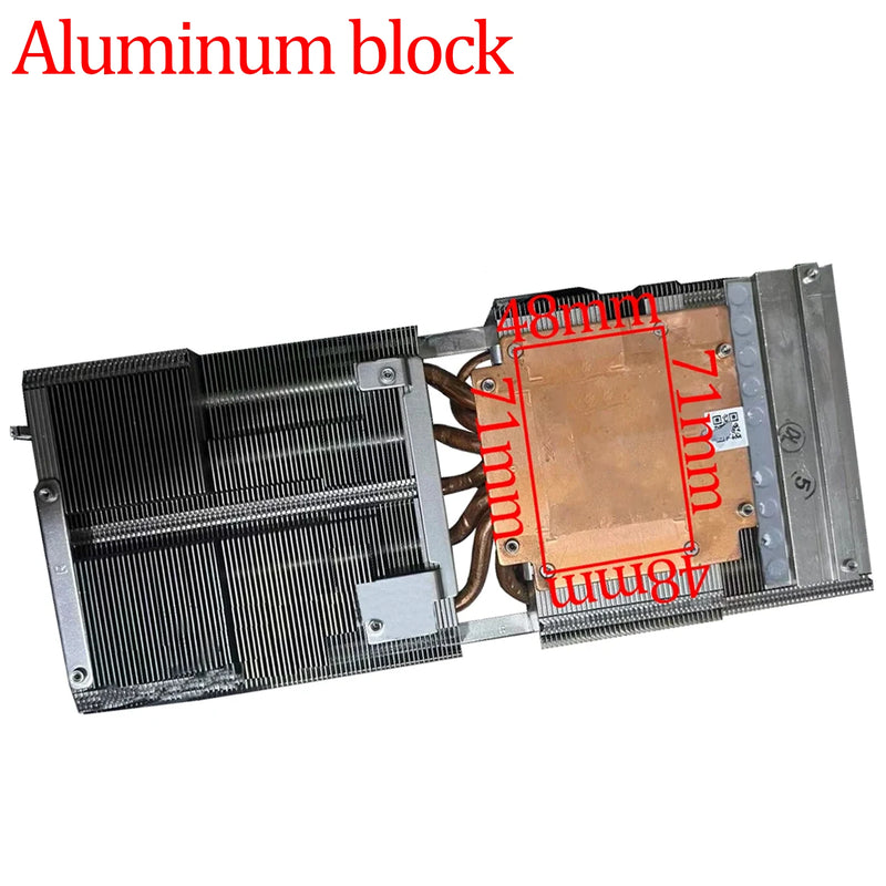 Dissipador de calor de placa de vídeo OE para RTX3070 vi original para Gigabyte A ou US GE Force RTX 3070 master placa de vídeo de substituição GPU dissipador de calor