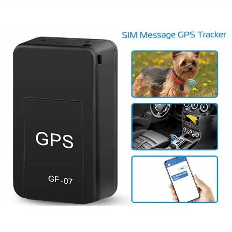 Rastreador GPS magnético forte para carro, equipamento anti-perda e anti-roubo, mini localizador GPS portátil de posicionamento preciso