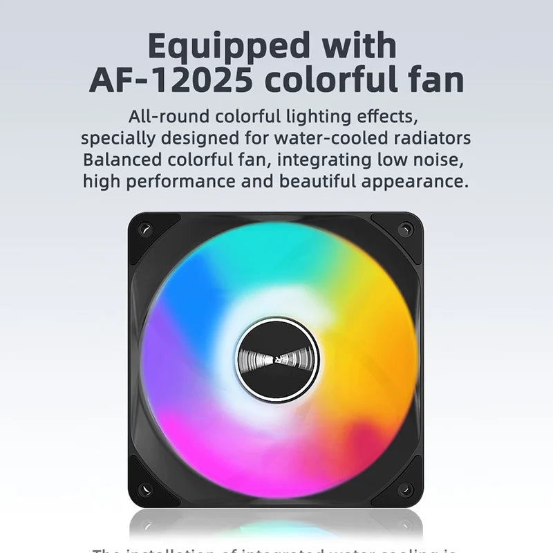 Radiador de refrigeração a água tudo em um TEU CER AF-S360 RGB 360 mm, ventilador LG A2011, dissipador de calor de refrigeração a água