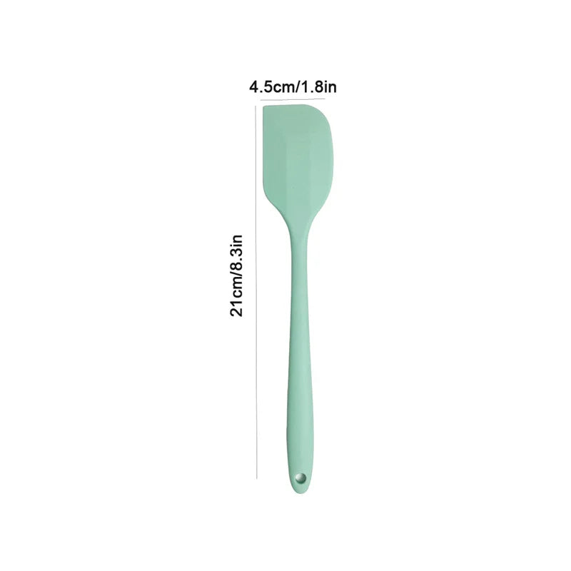Espátula de creme de silicone Espátula de manteiga antiaderente Utensílios de cozinha resistentes ao calor Utensílios para assar bolos DIY