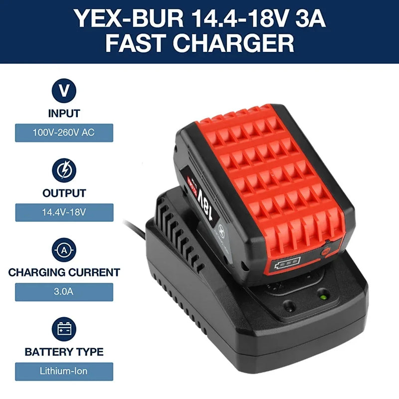 Original para Bosch 18V 10000MA sistema muito profissional ferramenta sem fio bat609 bat618 GBA18V 21700 bateria 18v bateria de substituição