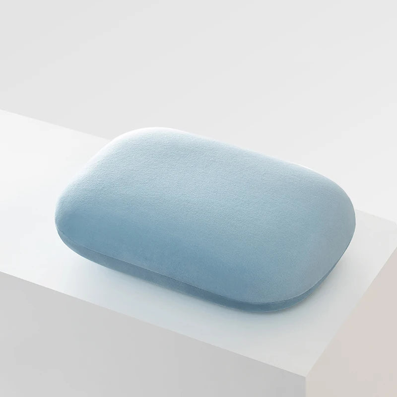 Travesseiro de pescoço de espuma viscoelástica multifuncional, travesseiro de viagem macio com recuperação lenta para dormir, massagem para a saúde cervical e travesseiros para cochilo
