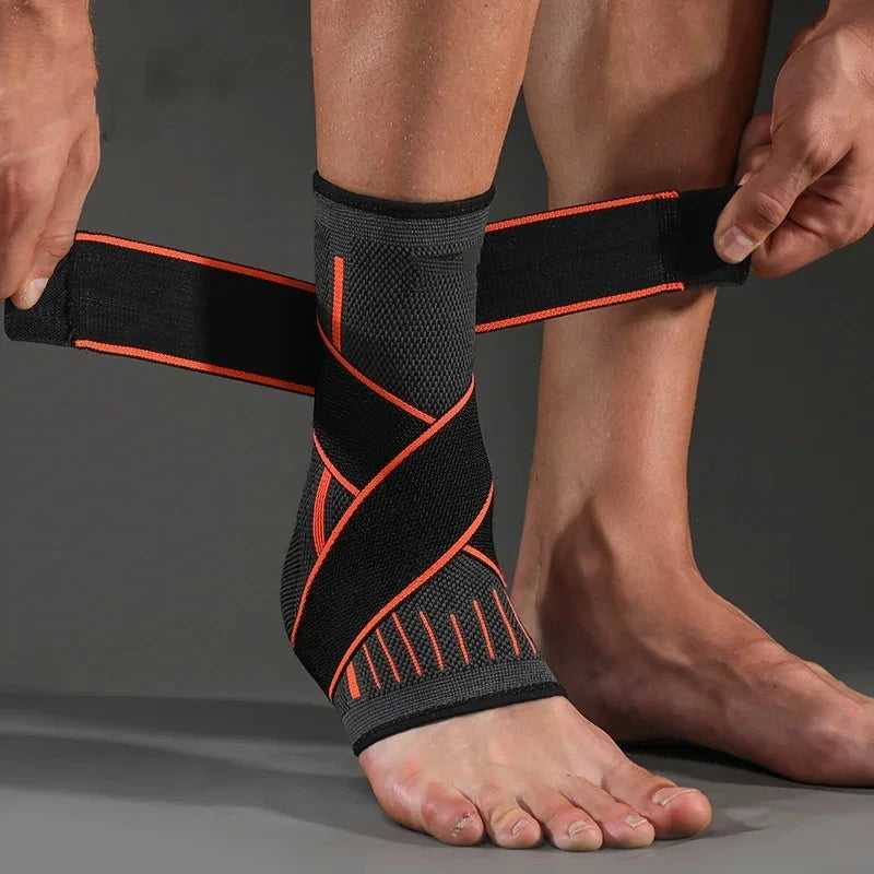 1 peça bandagem pressurizada suporte de tornozelo protetor de tornozelo cinta elástica para os pés fitness esportes academia badminton acessório