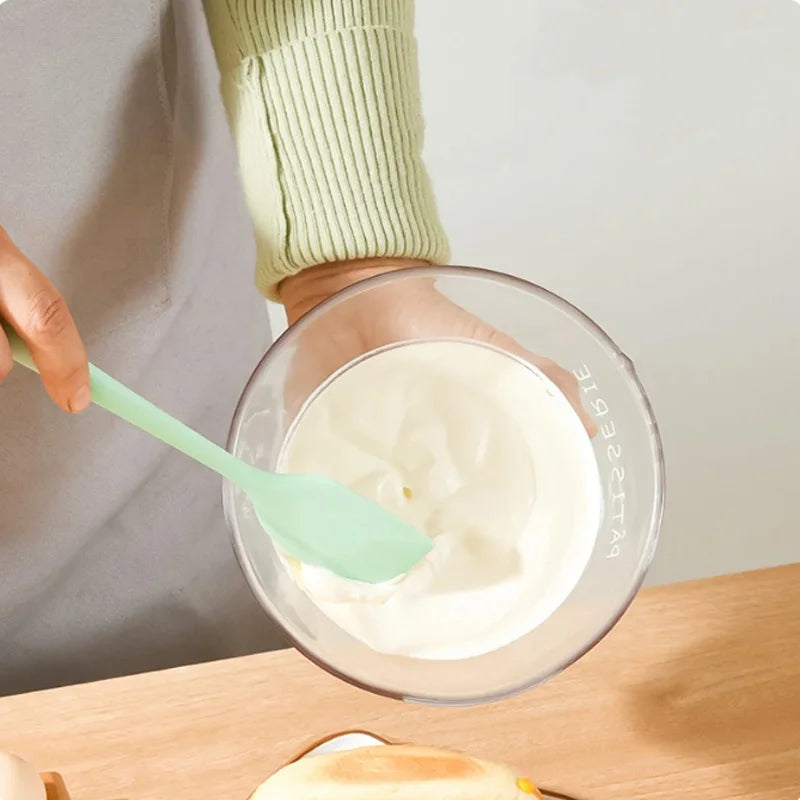 Espátula de creme de silicone Espátula de manteiga antiaderente Utensílios de cozinha resistentes ao calor Utensílios para assar bolos DIY