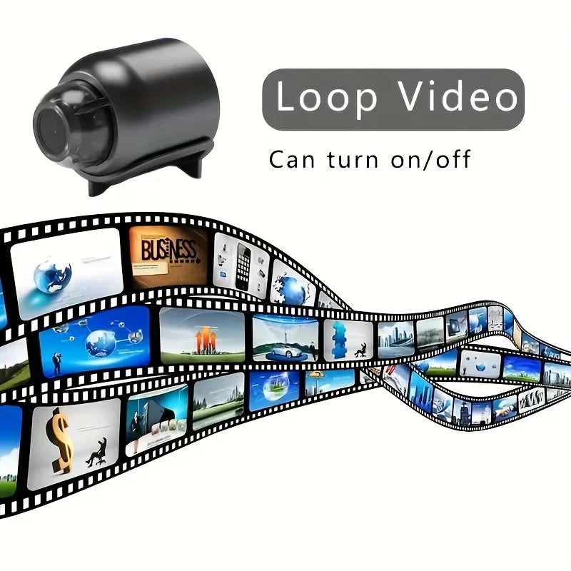 Mini câmera WiFi 1080PhD, segurança interna, vigilância, monitor de bebê, visão noturna, filmadora IP CAM, gravador de áudio e vídeo