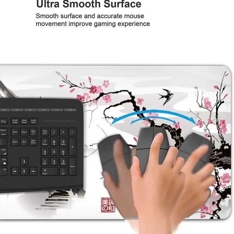 Mouse pad fofo de anime G-gengar Gamer Mousepads Mousepad grande para jogos Tapete de teclado grande para mesa para computador Laptop Mouse pads XXL