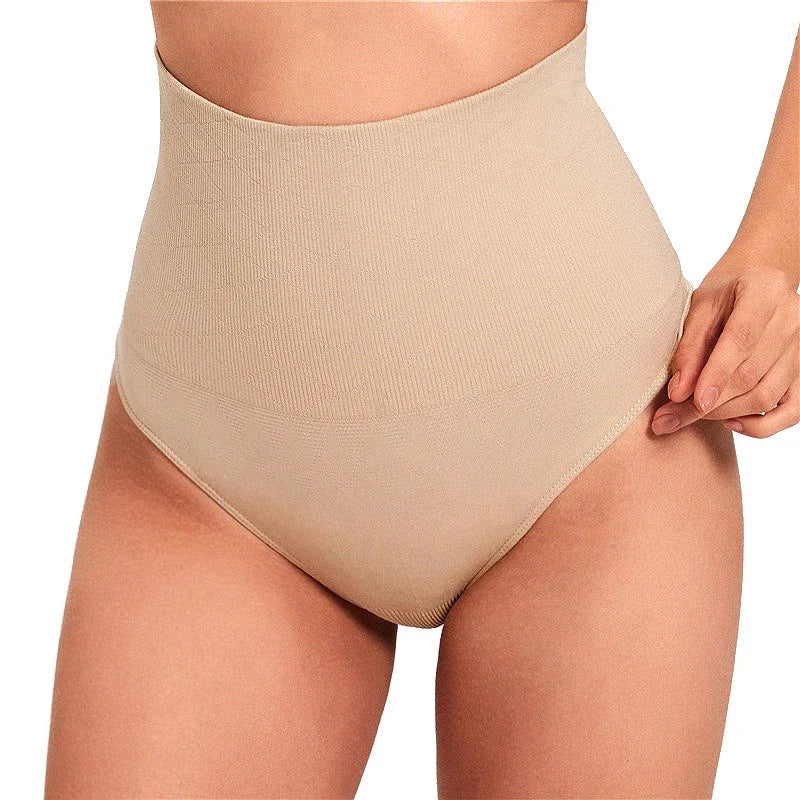 Calcinha modeladora CX ZD para controle de barriga, cintura alta, modeladora T, modeladora de cintura vermelha, modeladora de corpo emagrecedor
