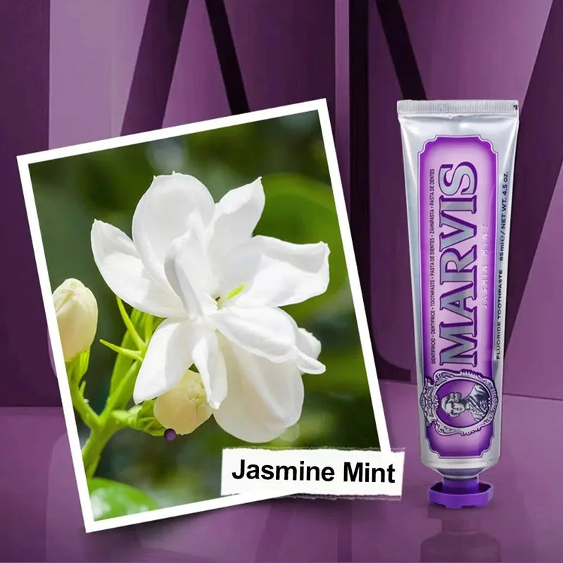 85ml Itália original Marvis creme dental clareador menta refresca hálito remove manchas creme dental clareador de dentes 1 peça