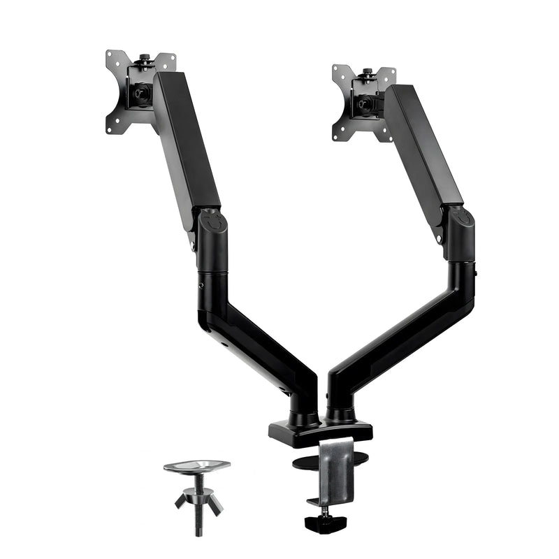 Suporte de monitor de braço articulado para mesa, monitor de movimento total, braço de mola mecânico, suporte de alumínio Mon ITOR