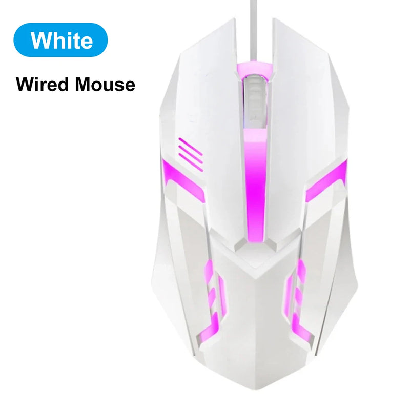 Mouse gamer RGB Bluetooth 2.4G sem fio ergonômico 1600DPI 6 botões mudos mouse para MacBook tablet laptops computador