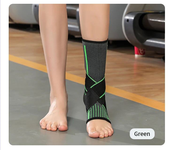 1 peça bandagem pressurizada suporte de tornozelo protetor de tornozelo cinta elástica para os pés fitness esportes academia badminton acessório