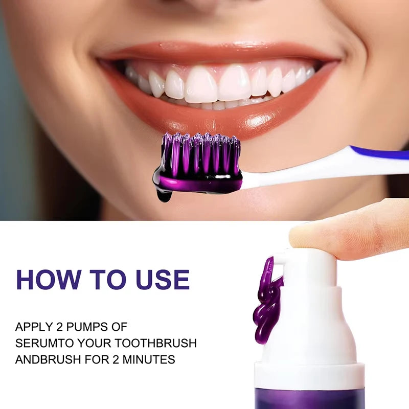 Novo creme dental clareador dental 5D bastão clareador dental higiene bucal limpeza clareamento dental ferramenta hálito fresco cuidados com os dentes novo