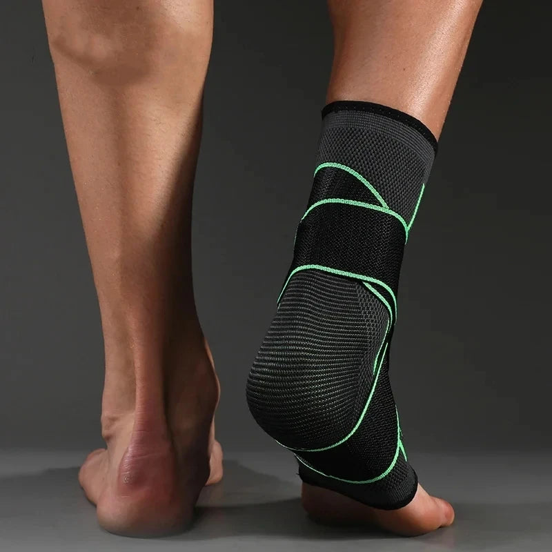 1 peça bandagem pressurizada suporte de tornozelo protetor de tornozelo cinta elástica para os pés fitness esportes academia badminton acessório