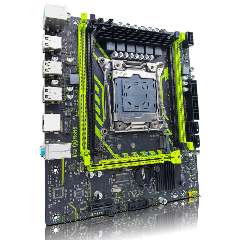 Kit de placas-mãe ZSUS X99-8D4 ET com CPU LG A2011-3 XE one5 2650 V4 DDR4 16 GB (1 * 16 GB) 2133 MHz de memória RAM NV MEM.2 SATA